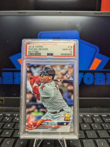 2018 Topps Rafael Devers Batting